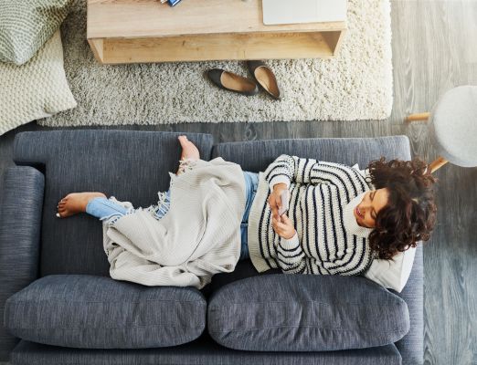 Woman Living Happy and Stress Free