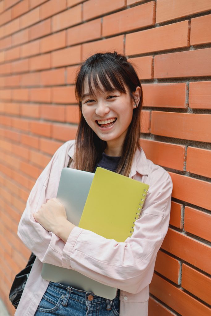 happy woman