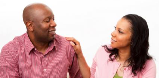 couple communicating