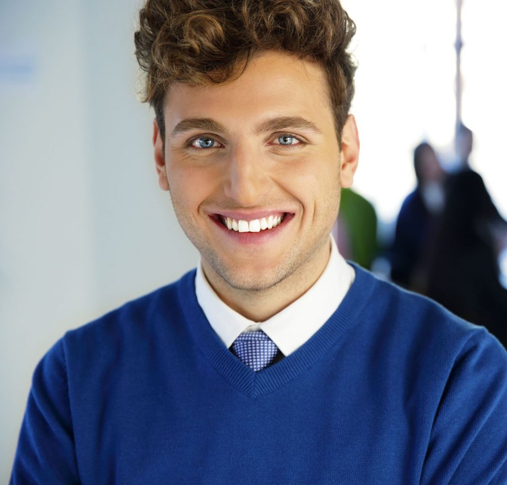 smiling young man