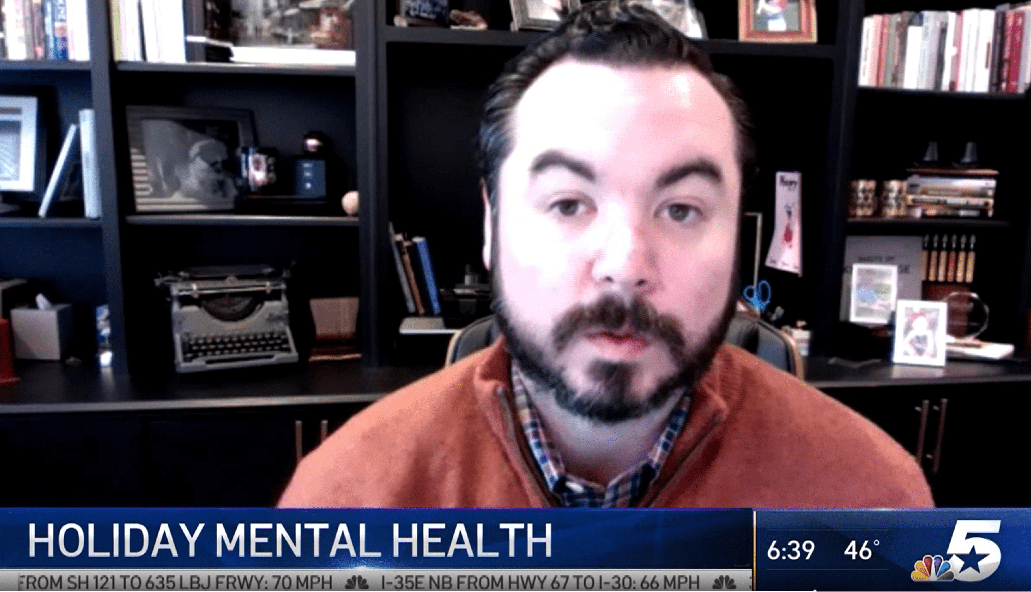 Dr. Chris Taylor on NBC 5