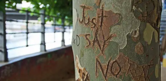 just say no