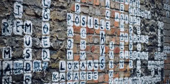scrabble art