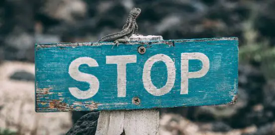 stop sign