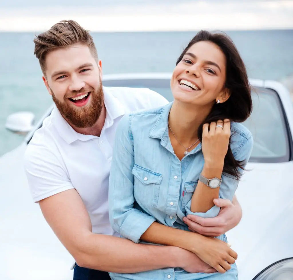 couple by the seaside