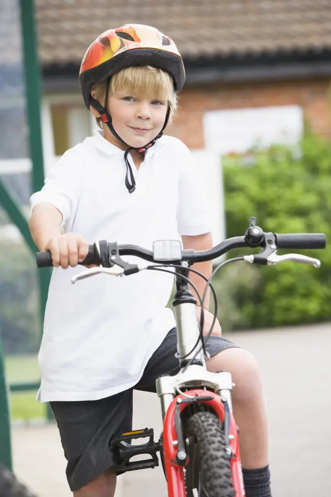 boy on bike