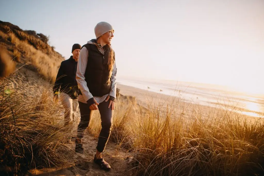Loving Couple Hiking