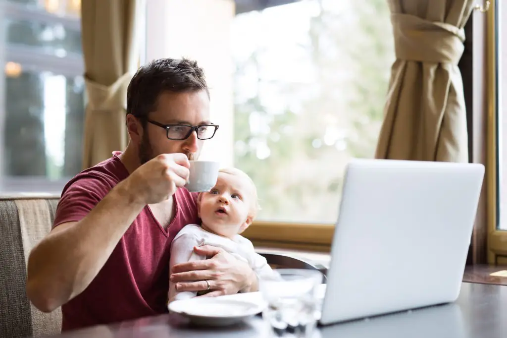 working dad
