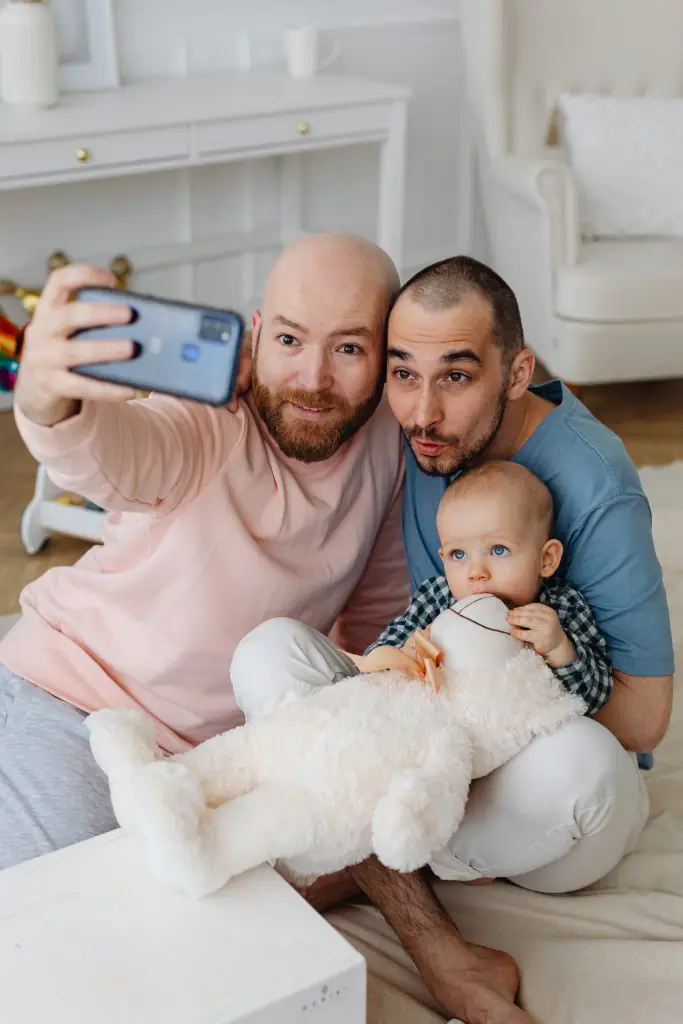 parents and baby