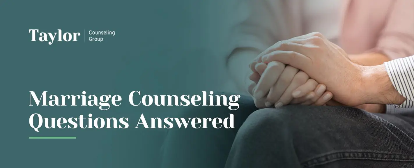 Marriage counseling questions answered