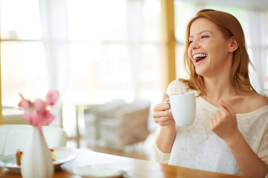 happy woman